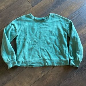 Girls, Art Class, Teal Crew Neck
